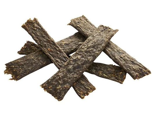 🚨 DATOMARKED - Meatstrips med lam, 100g