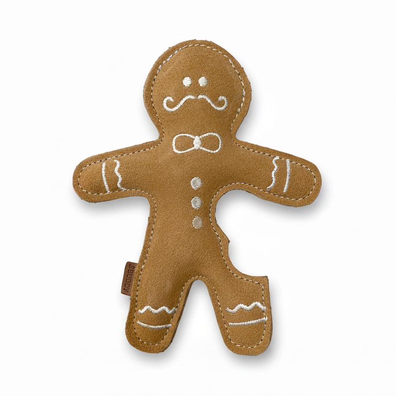 Honningkagemand af læder