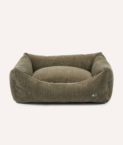 Cafide - Snozy hundeseng - forrest green fløjl