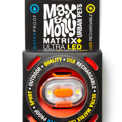 Matrix Ultra LED - Sikkerhedslys - Orange