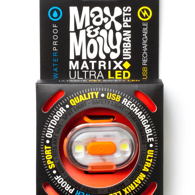 Matrix Ultra LED - Sikkerhedslys - Orange