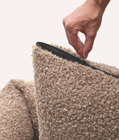 Cafide - Snozy hundeseng - Beige Sheepdog 🐑