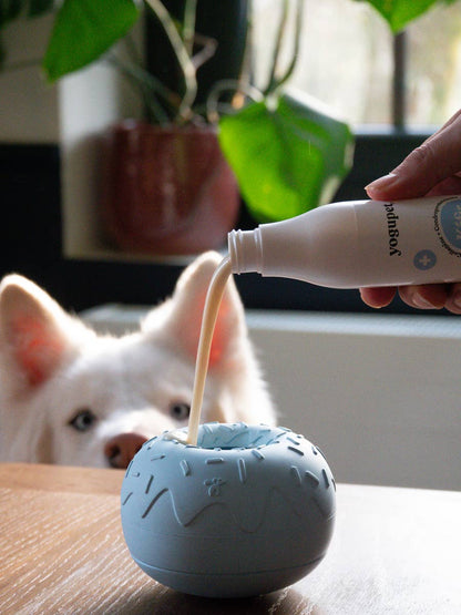 Aktiveringsdonut - Slowfeeder - Blå