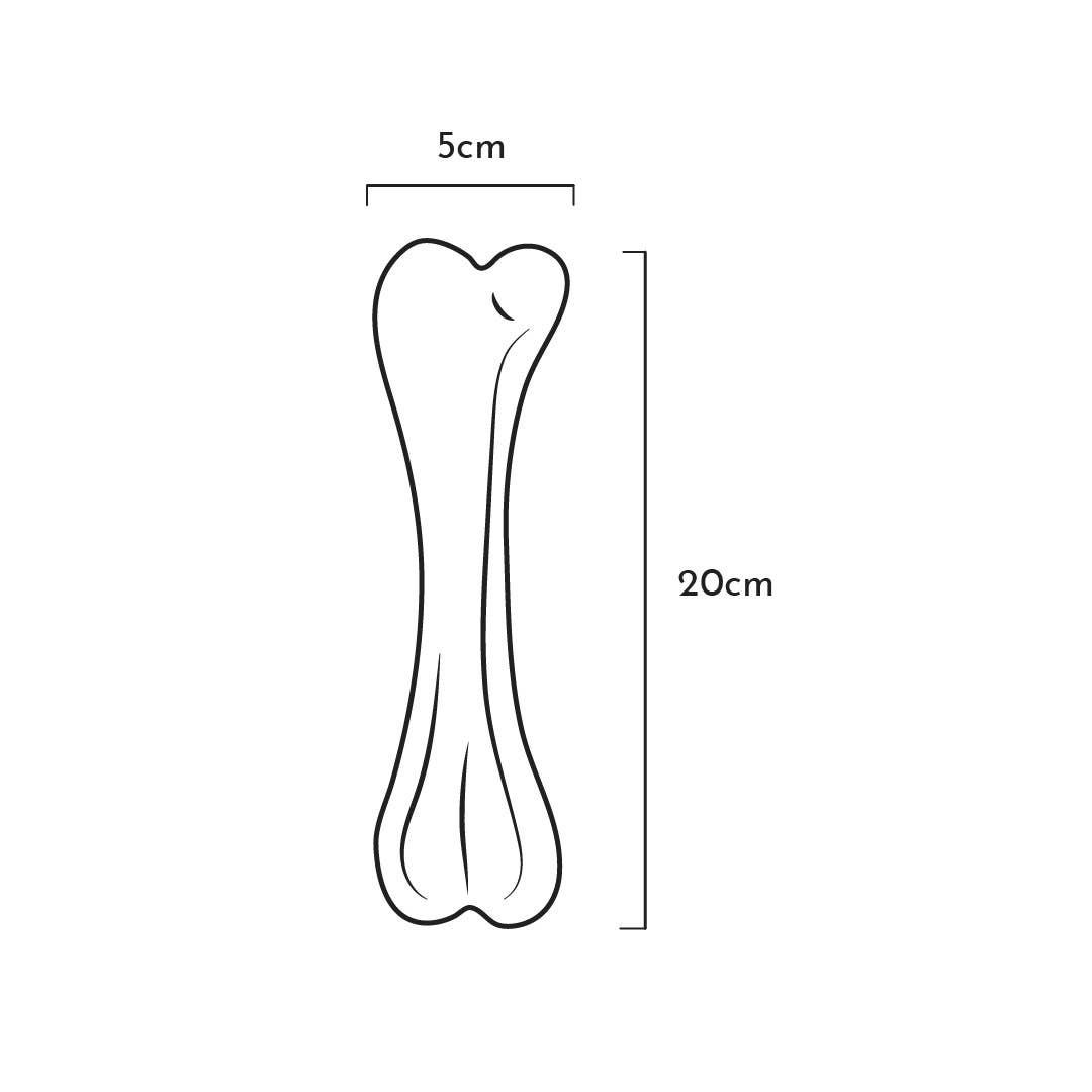 Naturligt hundelegetøj - kødben