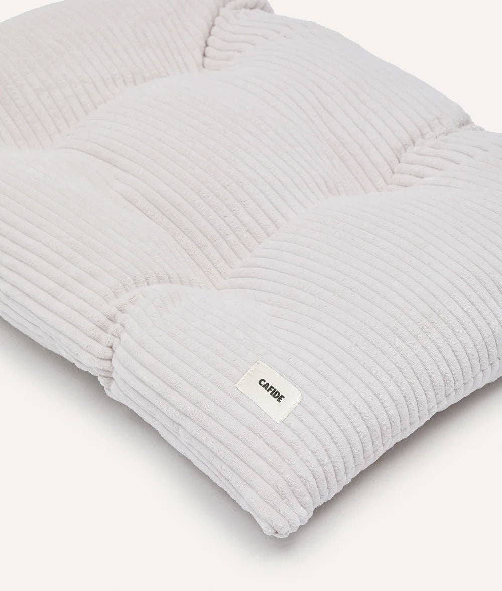 Cafide - Bela hundepude i hvid fløjl