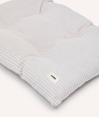 Cafide - Bela hundepude i hvid fløjl