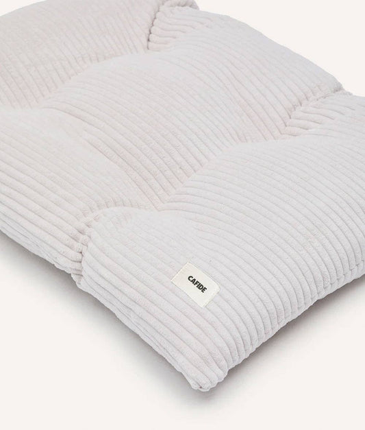 Cafide - Bela hundepude i hvid fløjl