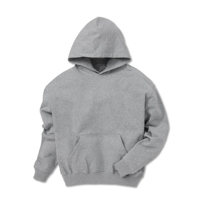 Oversized hættetrøje „Jeg ser normal ud“ grå