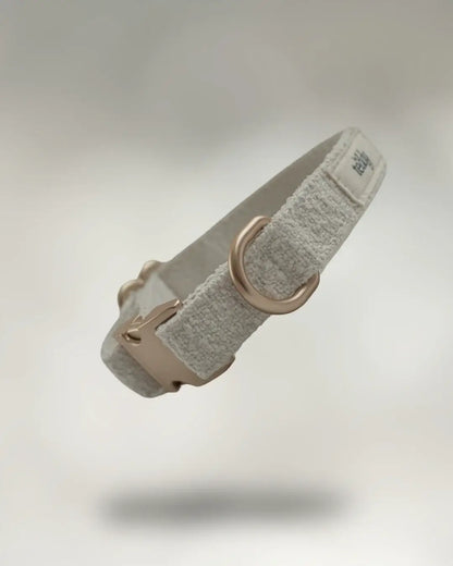 Bouclé halsbånd - Marshmallow