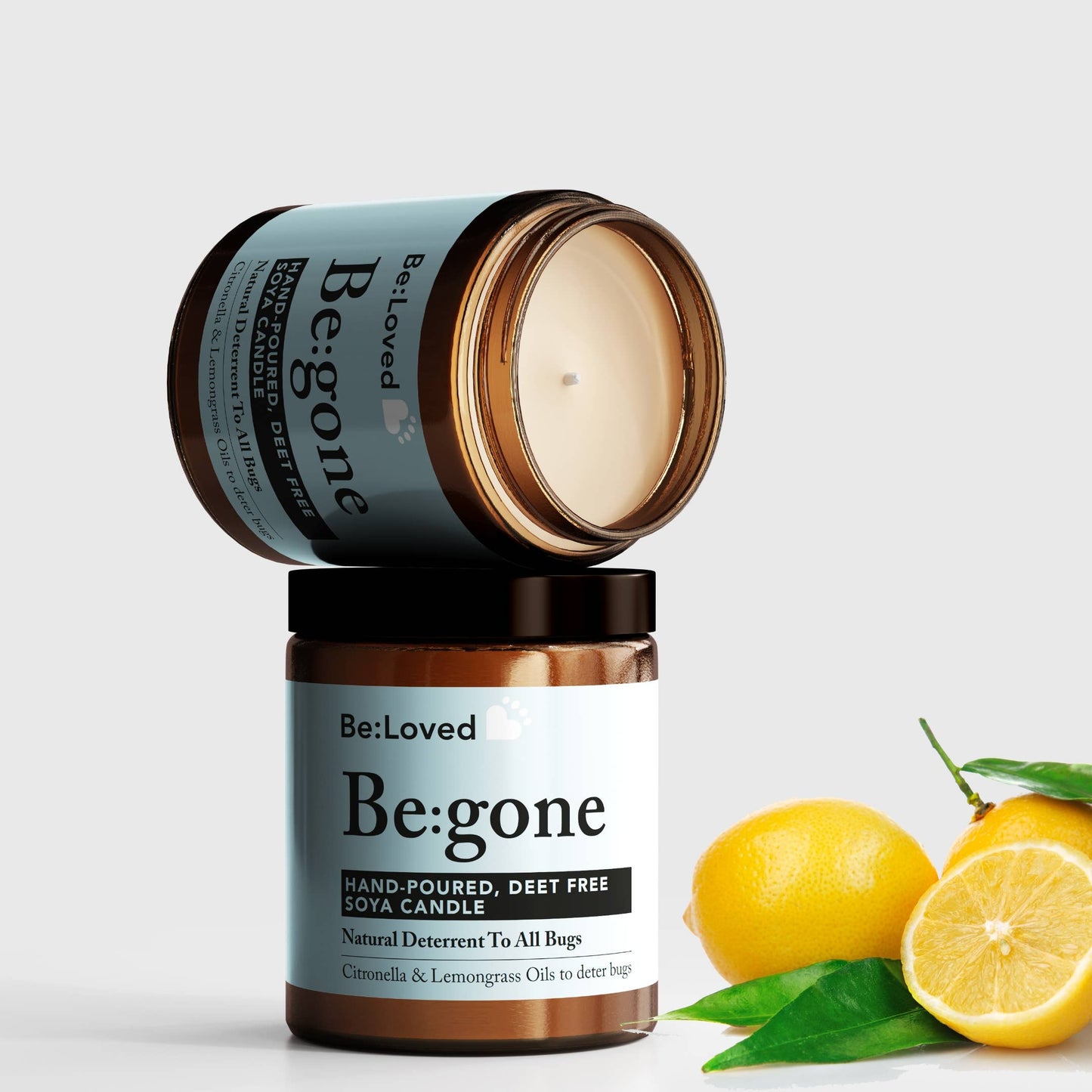 Be:Gone – Naturligt insektafskrækkende stearinlys 🕯️🦟🚫