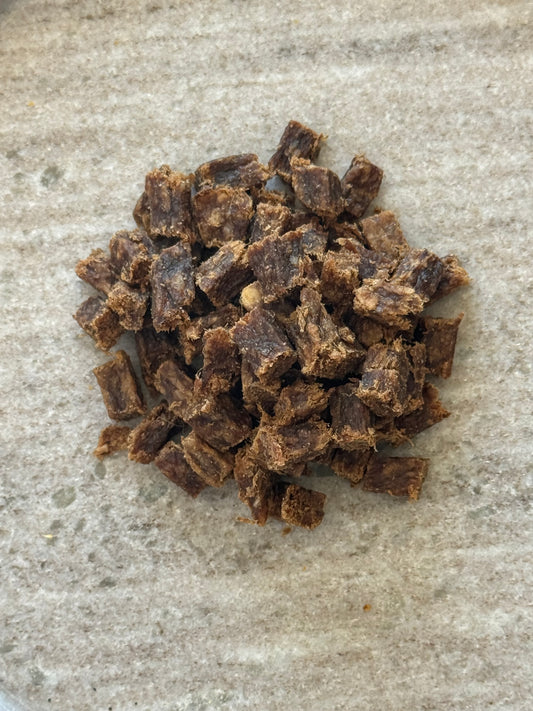 Whesco // 100% naturlige godbidder af hest // 100 gram