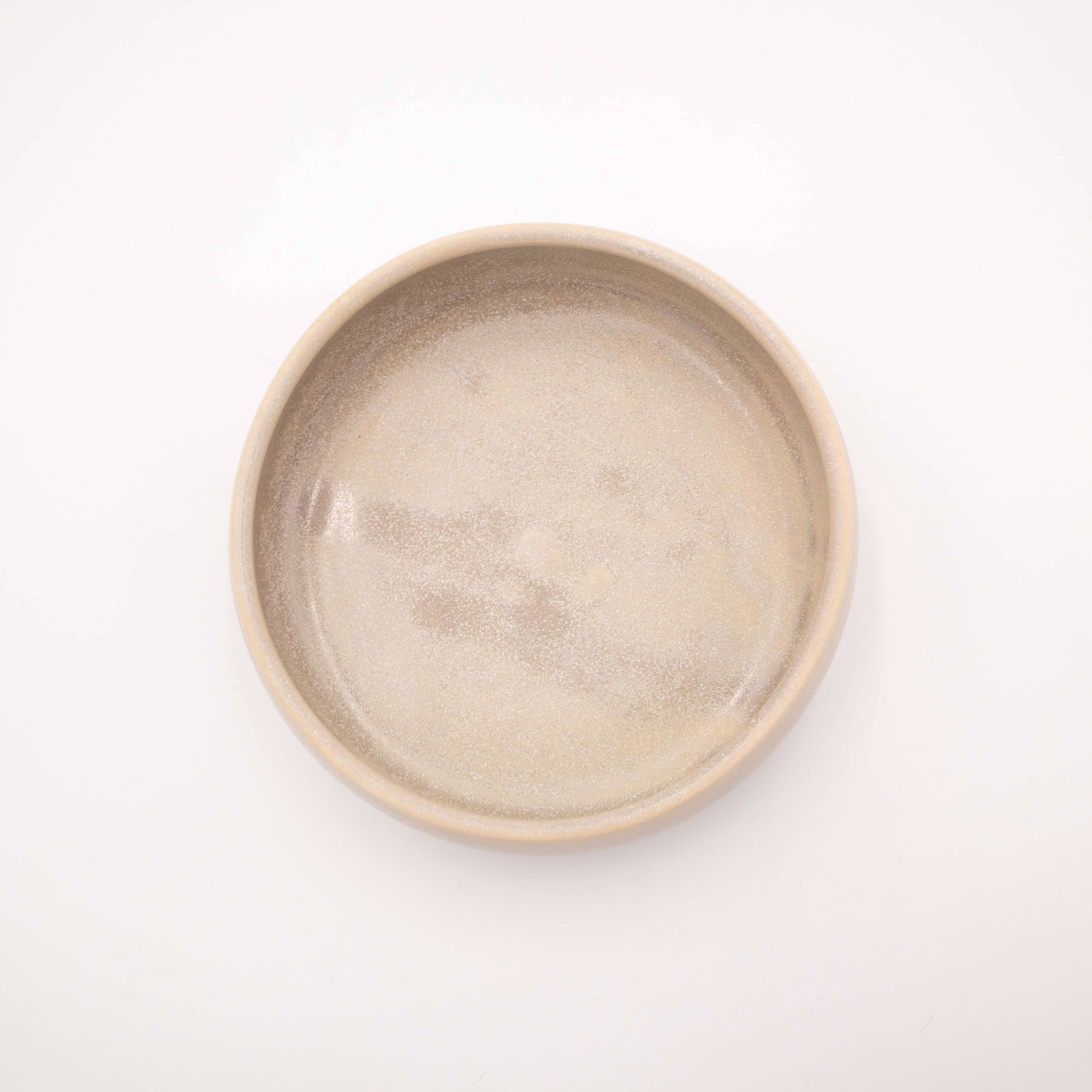 Keramikskål, beige