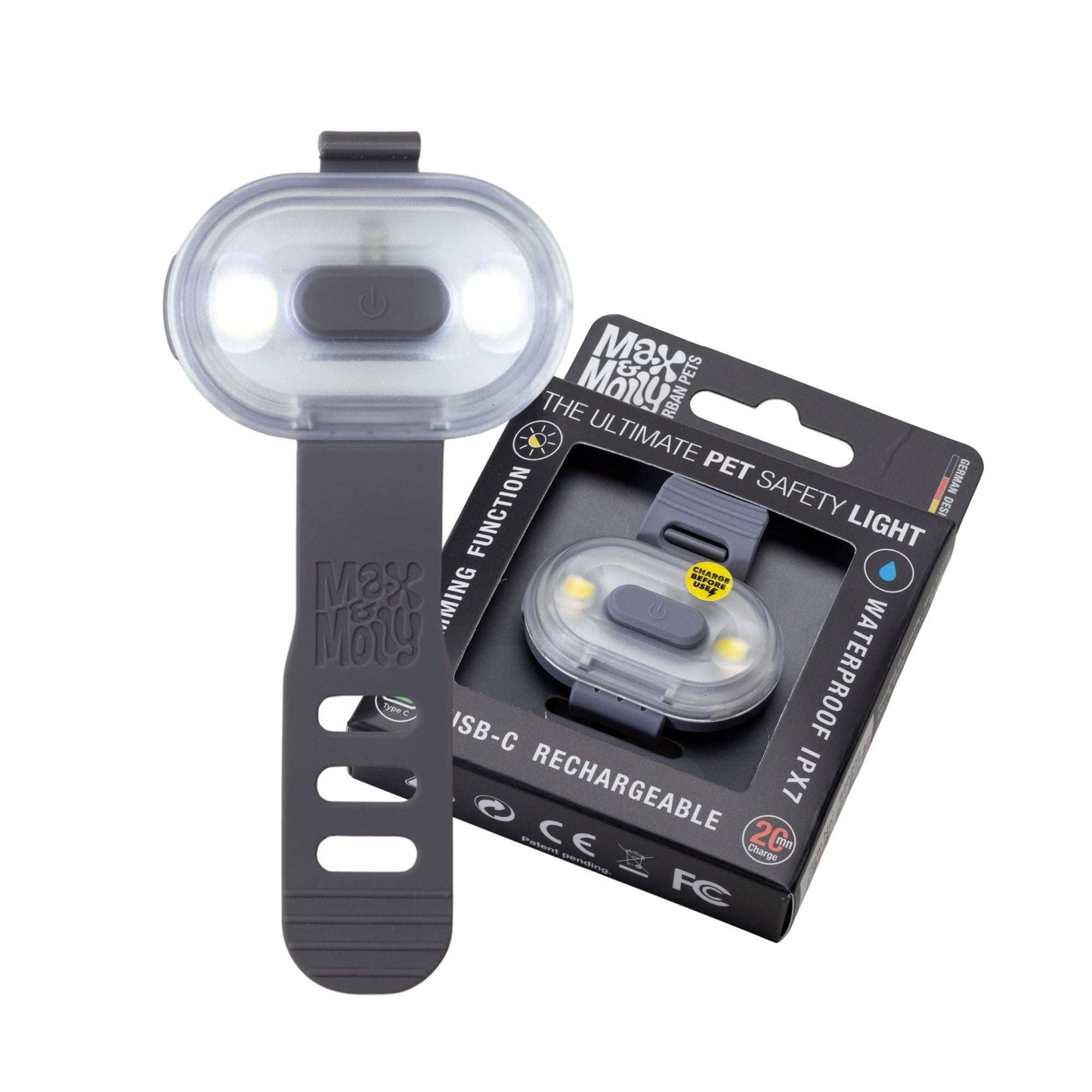 Matrix 2.0 Ultra LED - Sikkerhedslys - Stone Grey