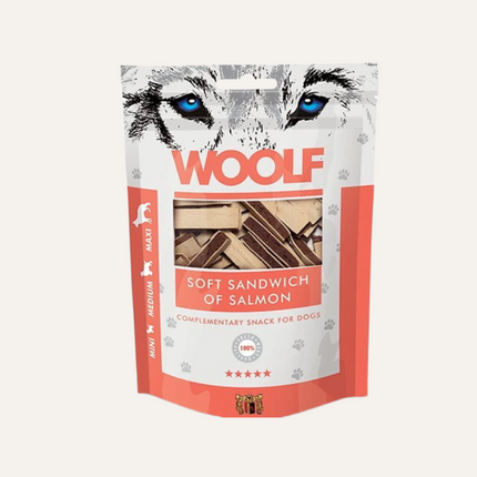 Woolf Soft Sandwich of Salmon, 100g.