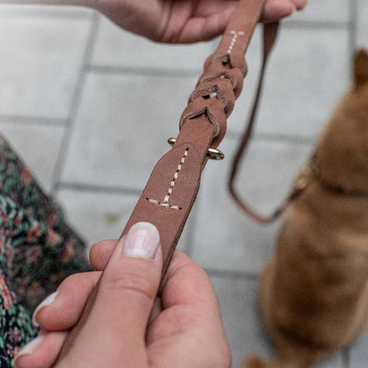 Denjo Dogs - Stockholm snor - Hazel læder - 155 cm