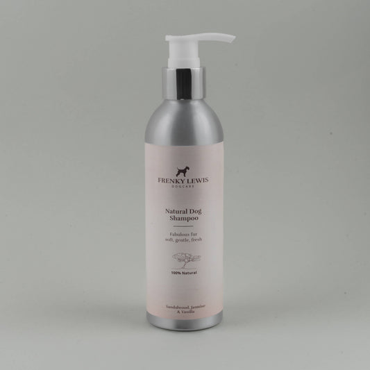 Hundeshampoo - sandeltræ, Jasmin & vanilje - 200 ml