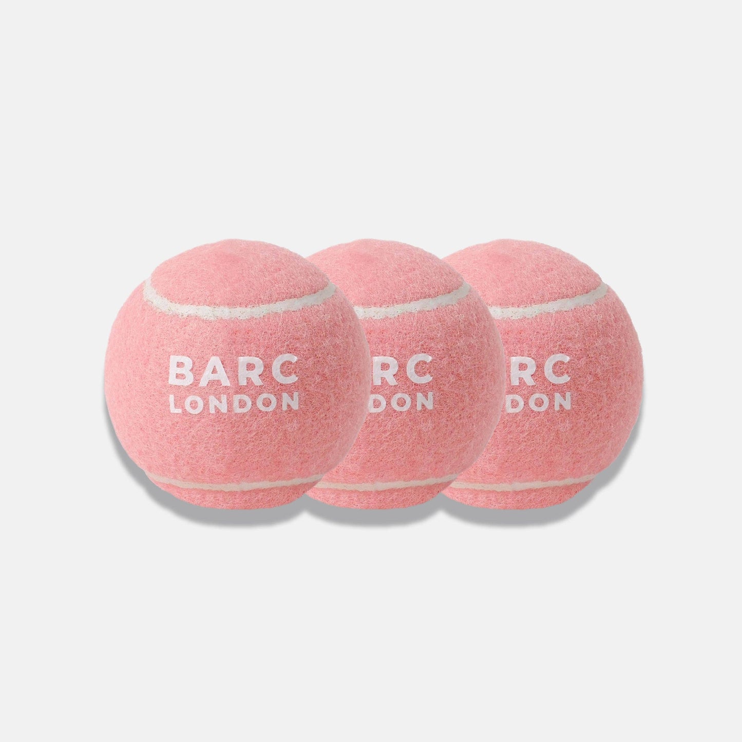 Lyserøde tennisbolde - 3-pak