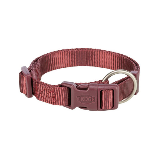 Trixie Premium halsbånd, bordeaux