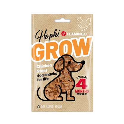 HAPKI GROW STARS WITH CHICKEN 85G
