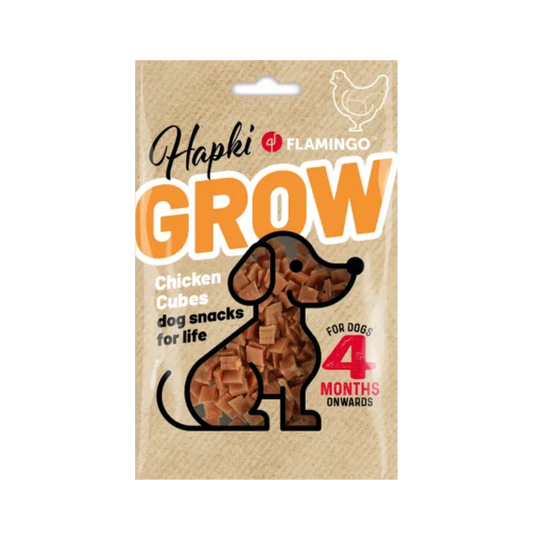 HAPKI GROW CUBES WITH CHICKEN 85G