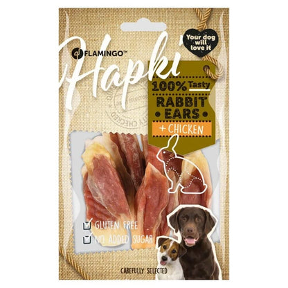 Hapki Rabbit Ear Wrapped With Chicken 85g