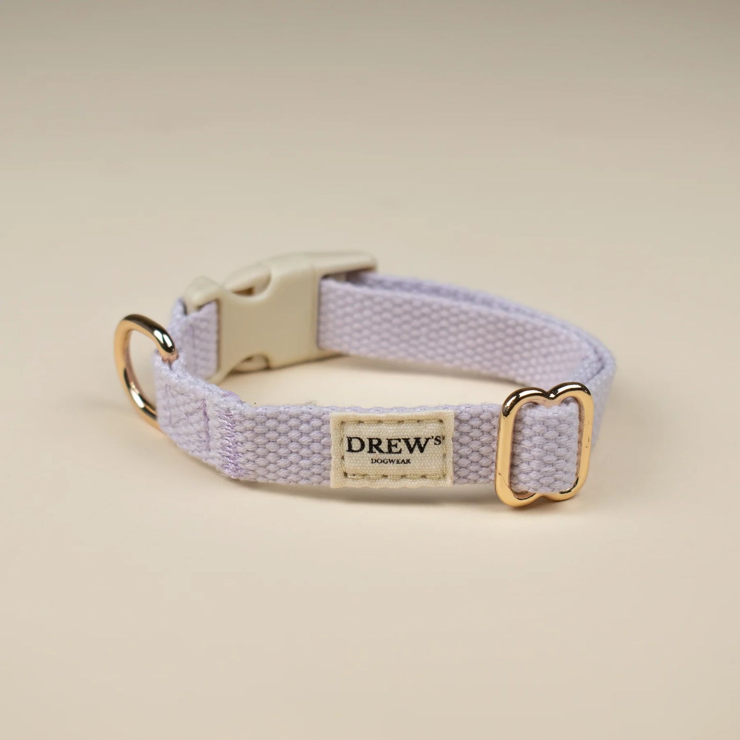 Let og justerbart hvalpehalsbånd, violet