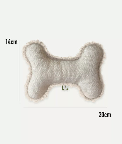 Kødben, beige med kant