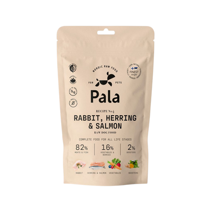 Pala Recipe #4 - Kanin, Sild og laks