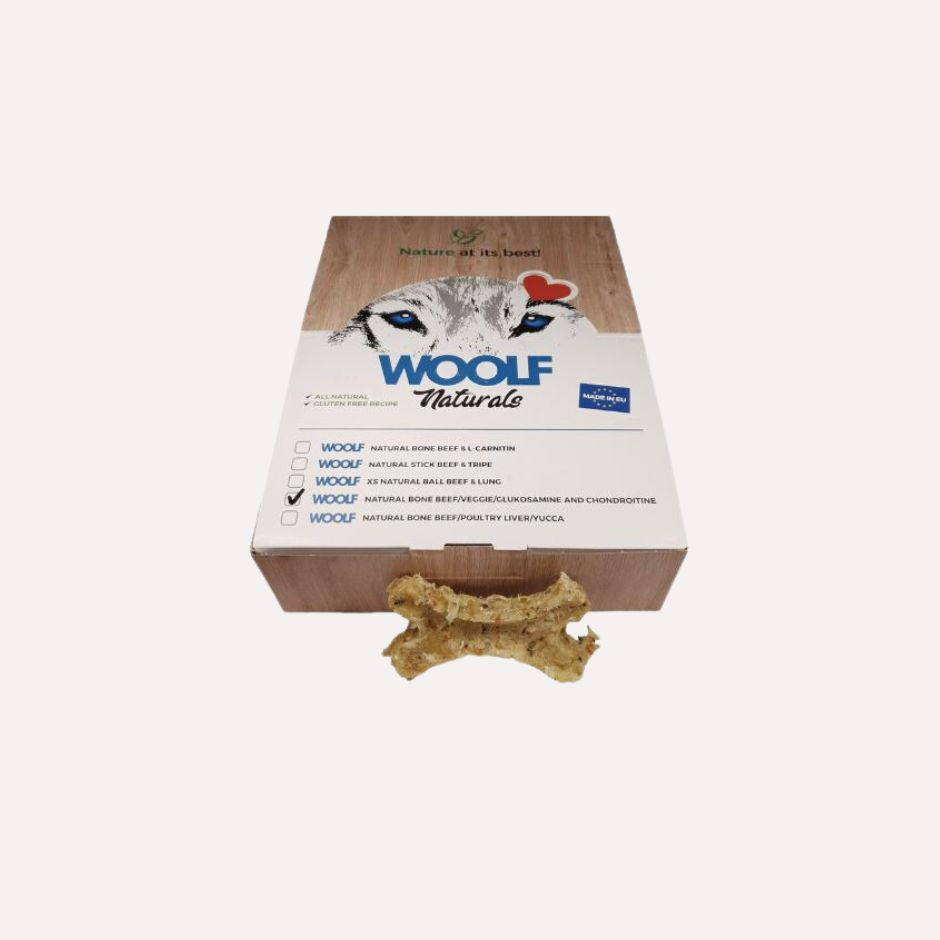 Woolf Natural Bone Beef/Veggie/Glucosamin