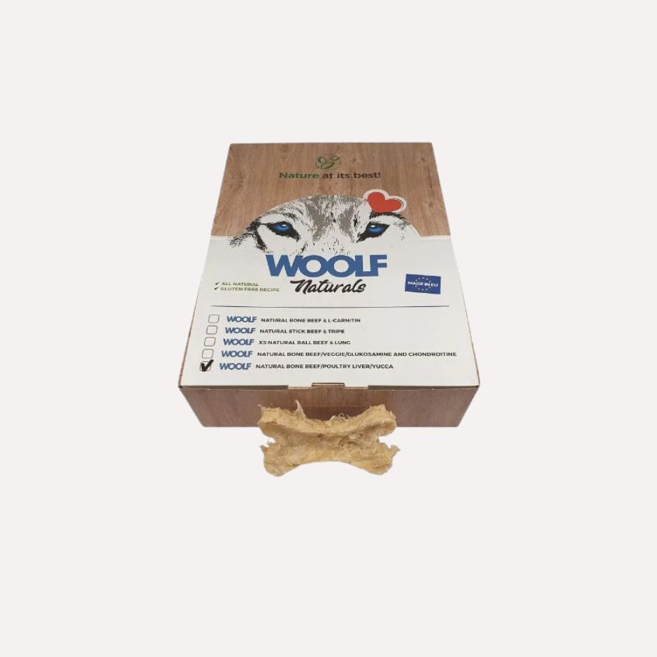 Woolf Natural Bone Beef & L-Canitin