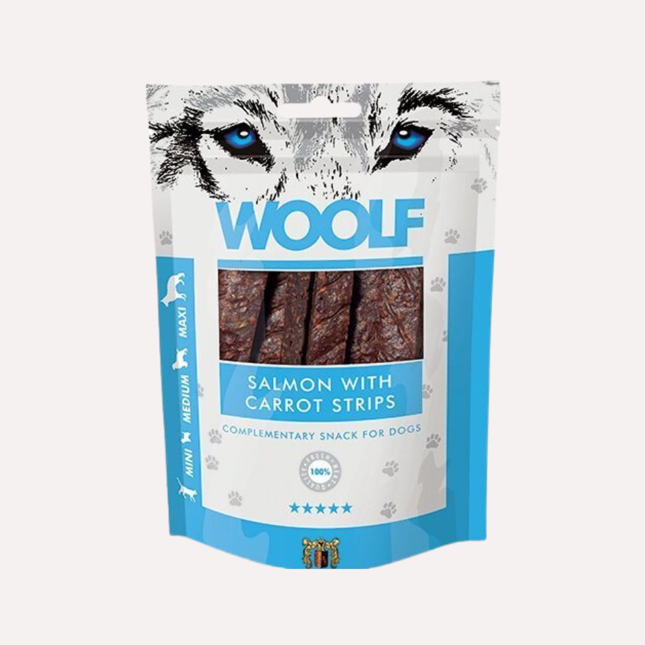 Wolf salmon with carrot strips, 100g