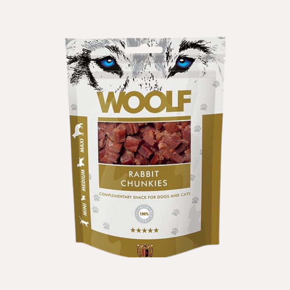 Woolf Rabbit Chunkies, 100g.