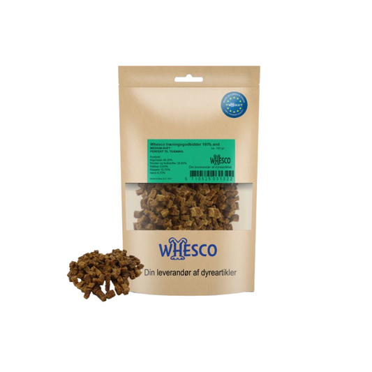 Whesco // 100% naturlige godbidder af and // 100 gram