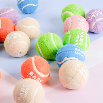 Limegrøn mini tennisbold - 5-pak