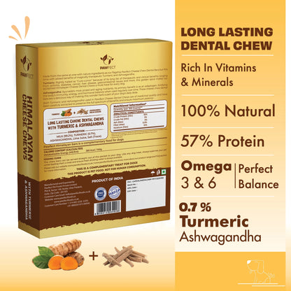 Himalaya osteben med gurkemeje
