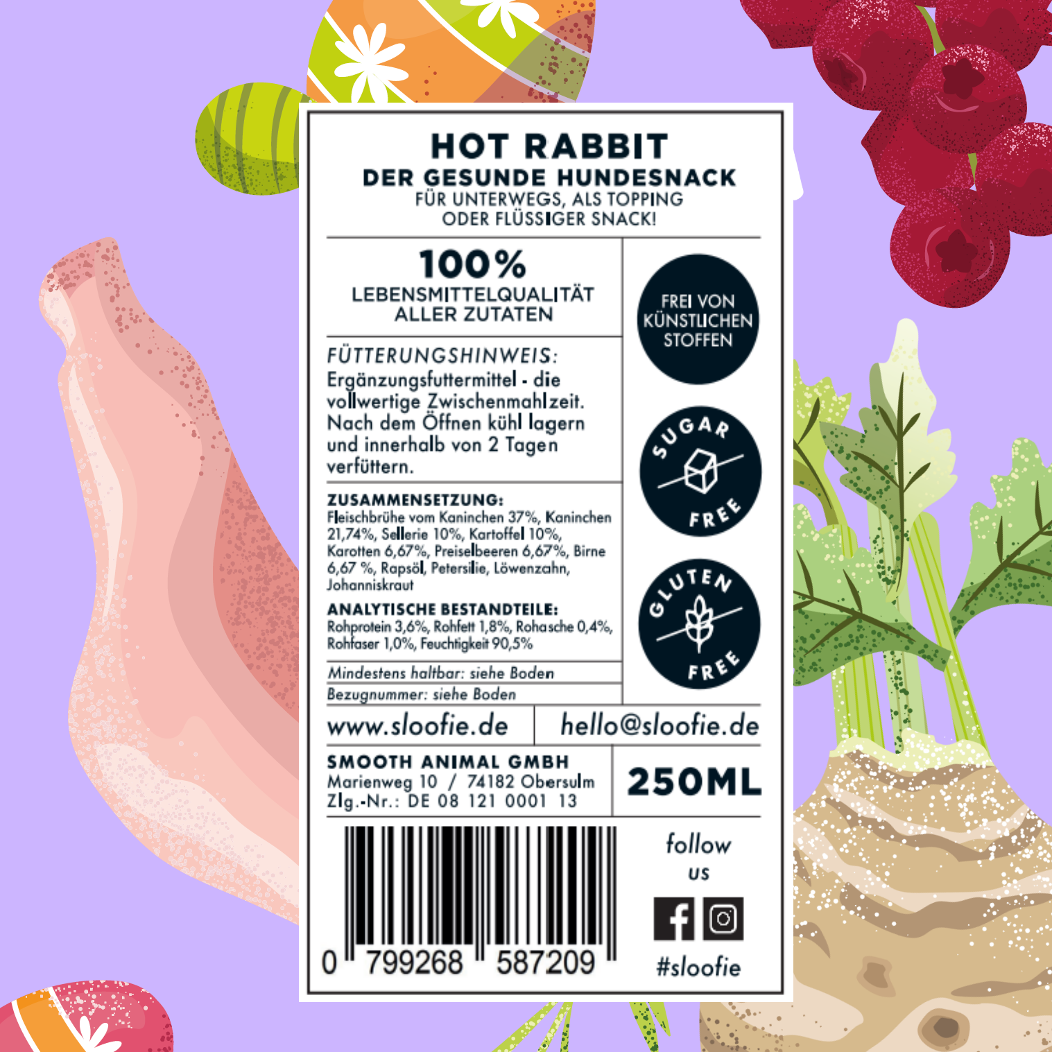 Kanin smoothie, 250 ml 🥤🐰