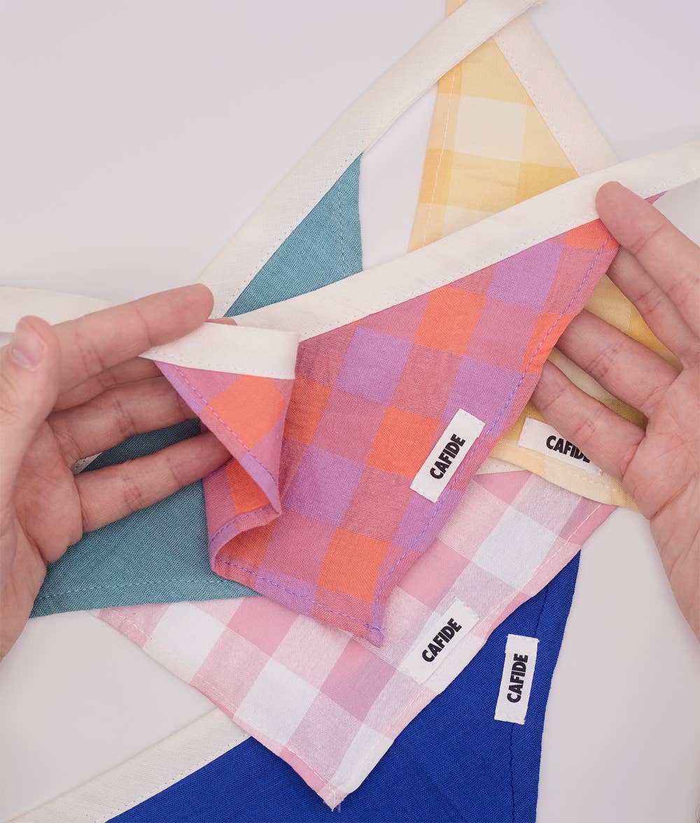 Bandana Vichy, pink