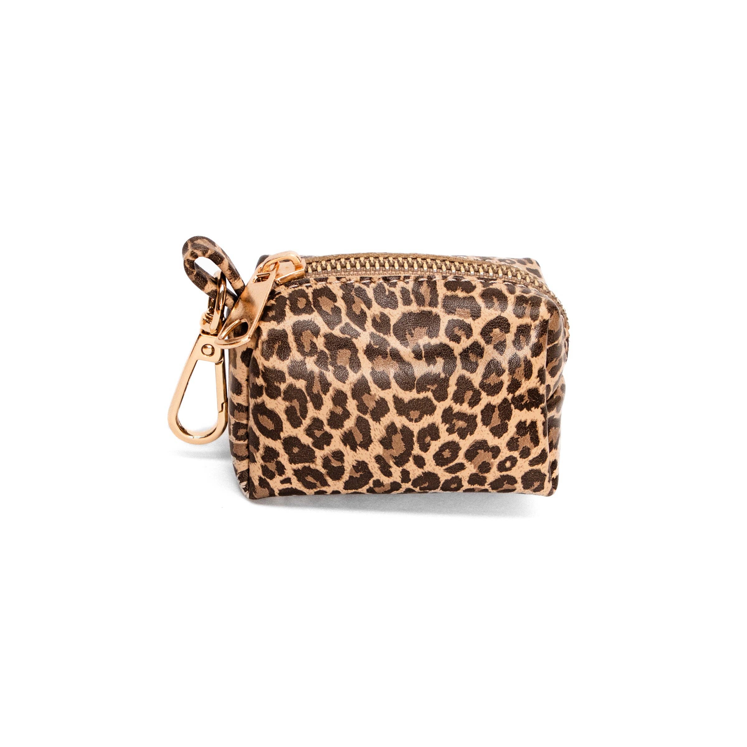 Pølleposetaske i Leopardprint