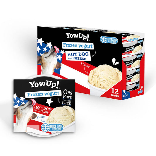YowUp Icecream - Frozen Yogurt m. Hotdog Ost - 0% fedt og laktose