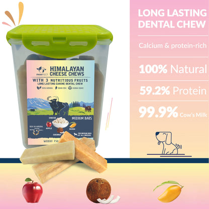 Himalaya osteben med blandede frugter - 10 pak.