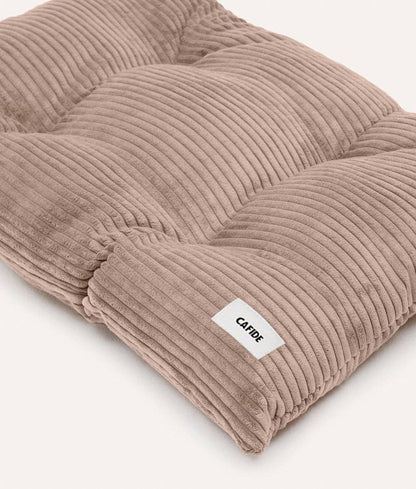 Cafide - Beige fløjl hundepude