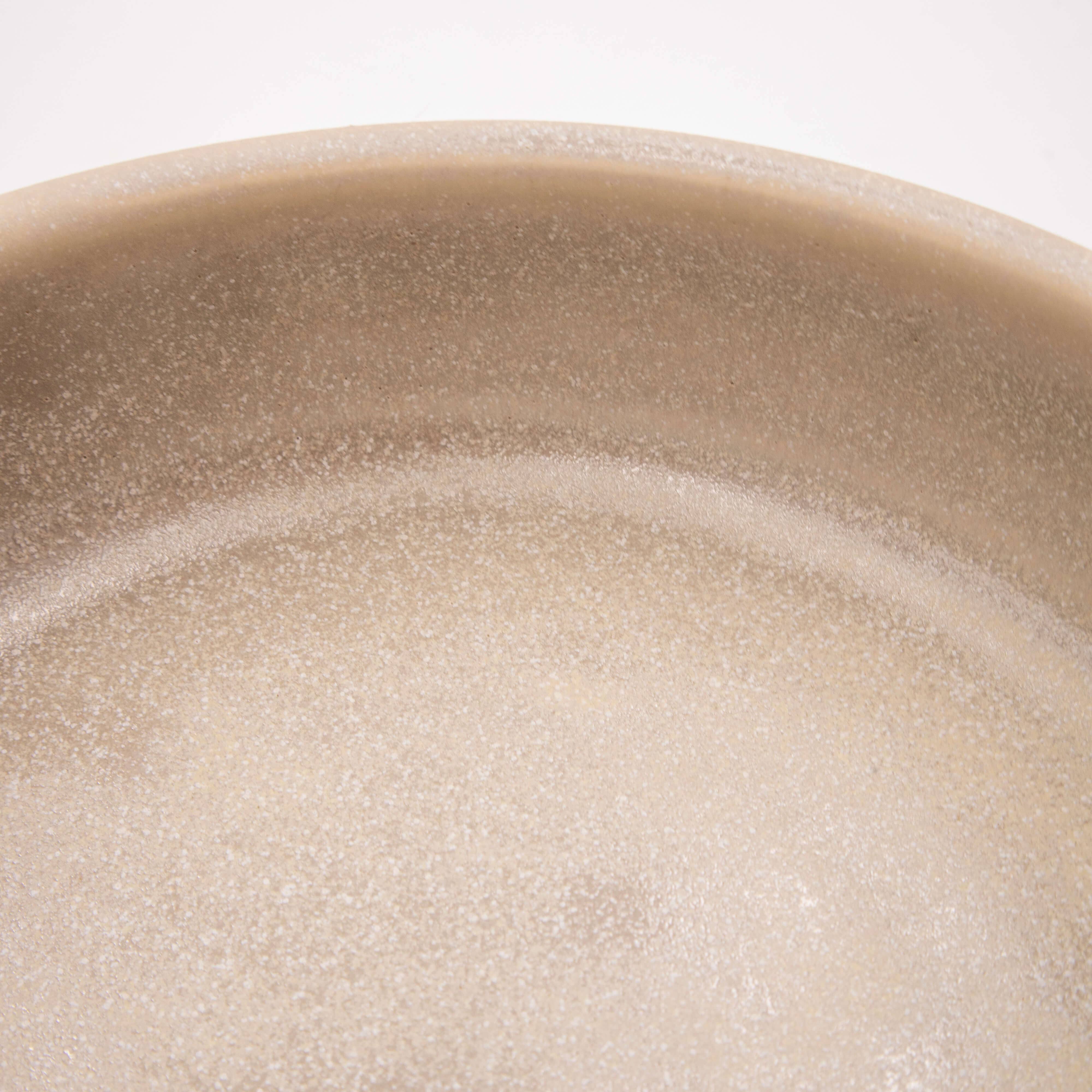 Keramikskål, beige