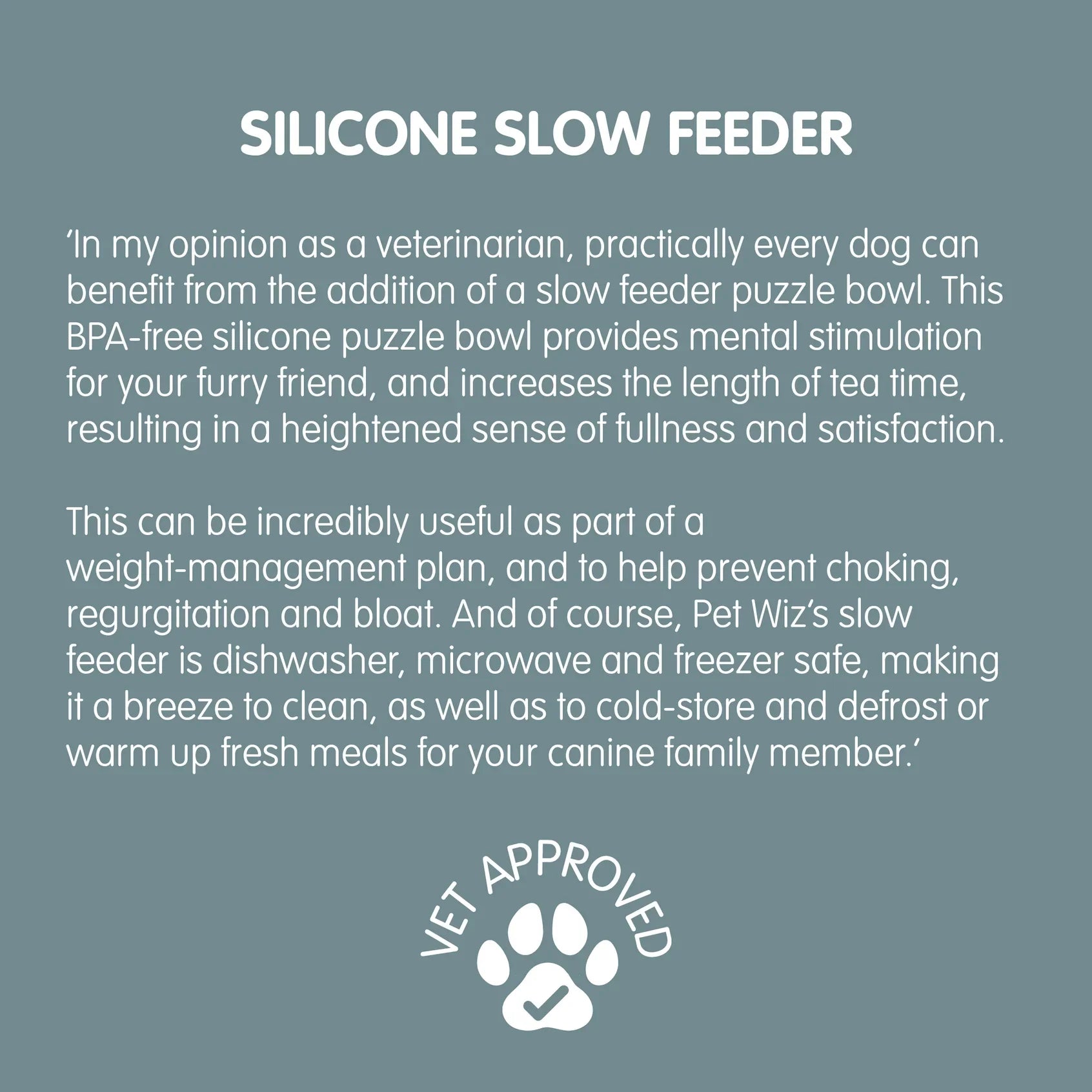 Slowfeeder, peach silikone