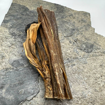 100% naturlig hjortehud uden pels