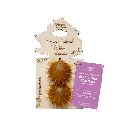 Bold m. pikke og klokke (2 stk)