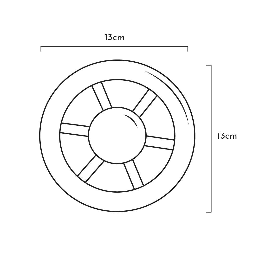 Naturligt hundelegetøj - møllehjul