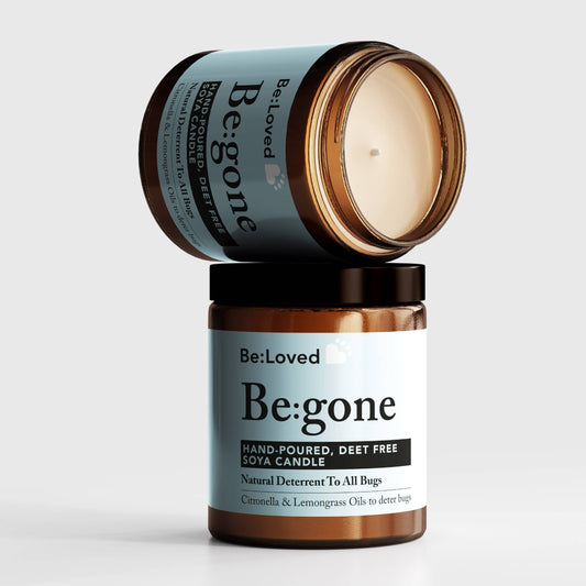 Be:Gone – Naturligt insektafskrækkende stearinlys 🕯️🦟🚫