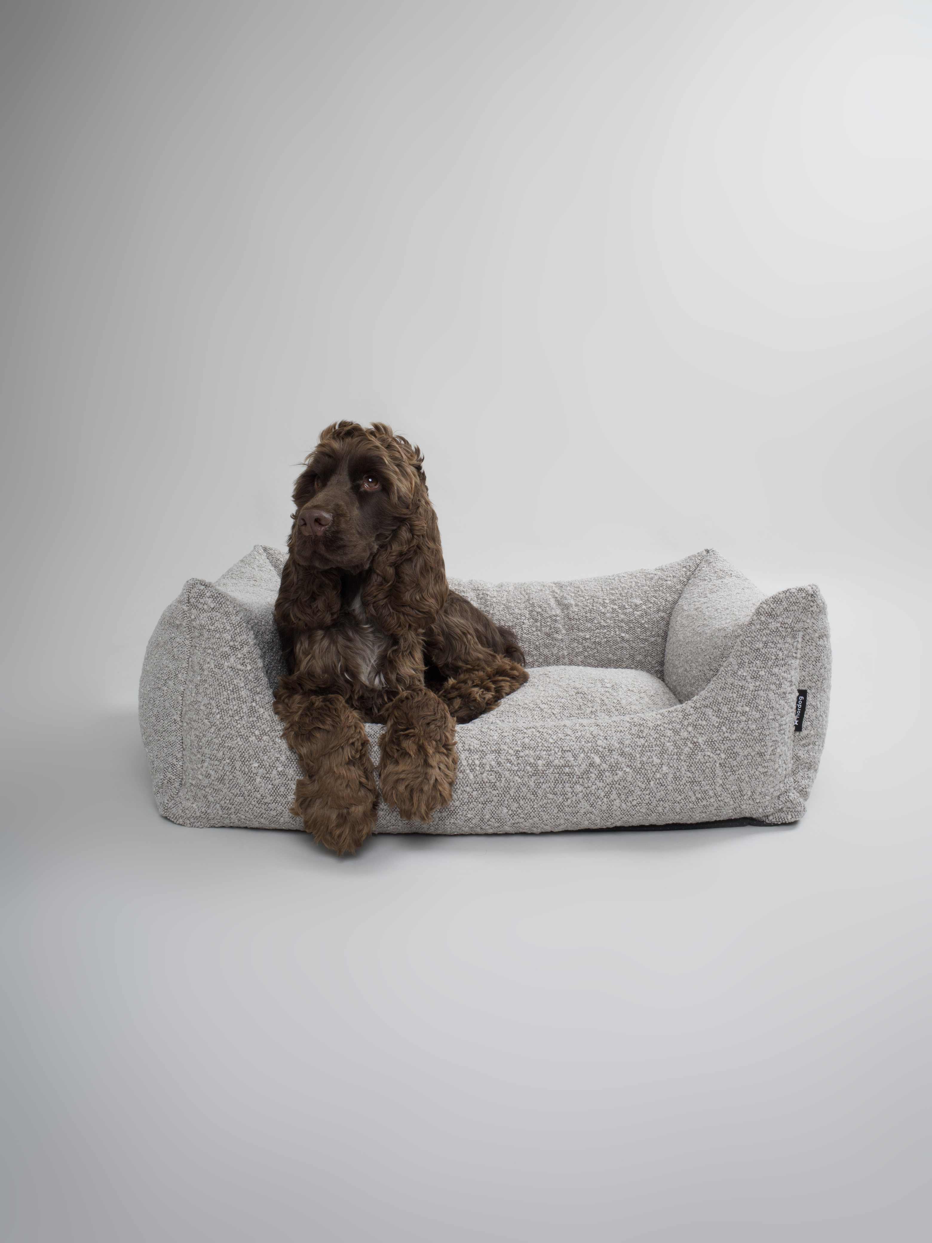 Billy Bouclé Hundeseng - Taupe
