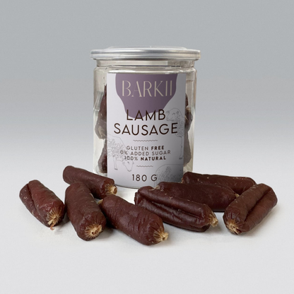 Barkii snackpølser - Lam - 180g.