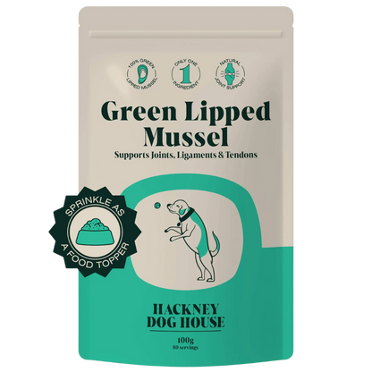 Premium Green Lipped Mussel-pulver fra New Zealand 🐾